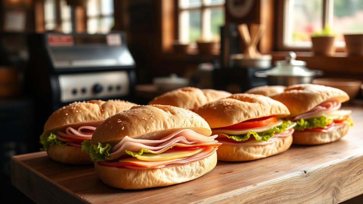 Klassieke belegde broodjes en smos met sla, wortel, komkommer en ei bij San's Place in Sint-Job