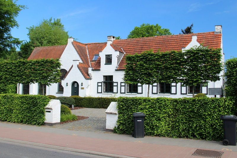 The Kapelhoeve at the Kerklei in Sint-Job-in-'t-Goor, in the village centre where the fair and markets take place